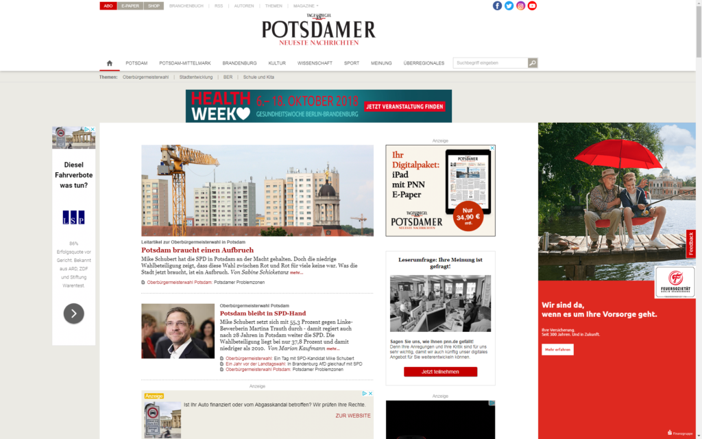 Potsdamer Neueste Nachrichten » Urban Media Potsdamer Neueste Nachrichten » Urban Media