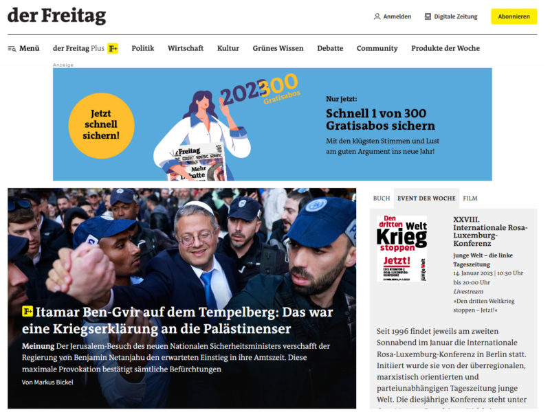 Freitag.de » Urban Media