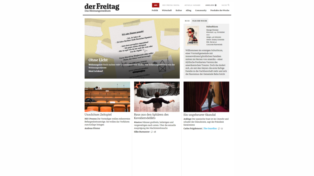 Freitag.de » Urban Media Freitag.de » Urban Media