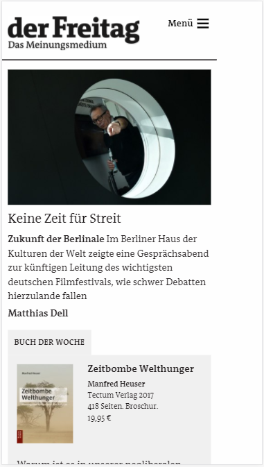 Freitag.de » Urban Media Freitag.de » Urban Media