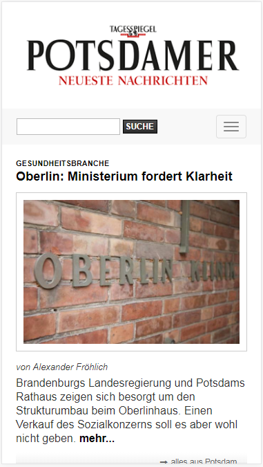 Potsdamer Neueste Nachrichten » Urban Media Potsdamer Neueste Nachrichten » Urban Media