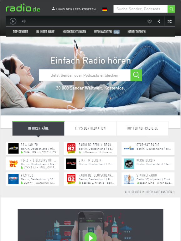 radio.de » Urban Media radio.de » Urban Media