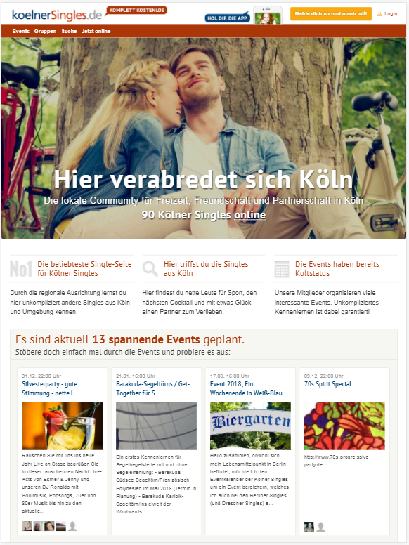 Dating seiten köln