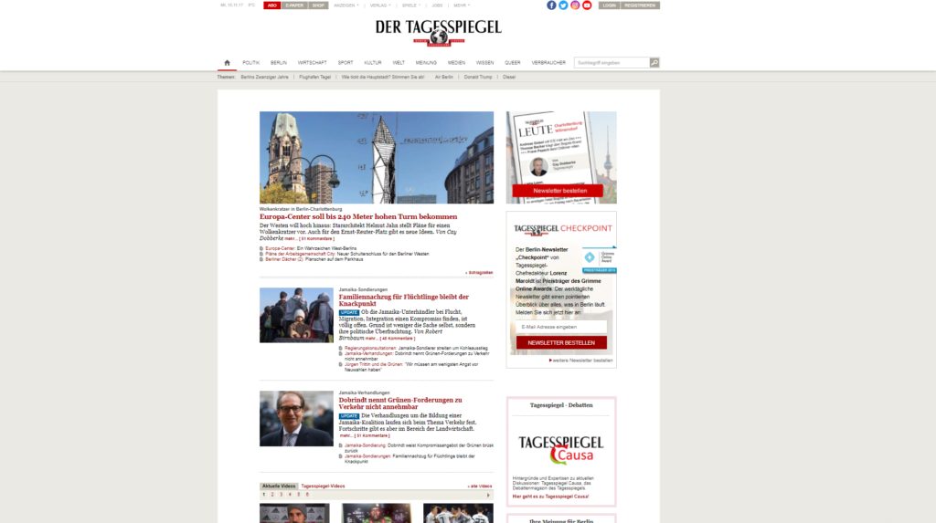 Tagesspiegel.de » Urban Media Tagesspiegel.de » Urban Media