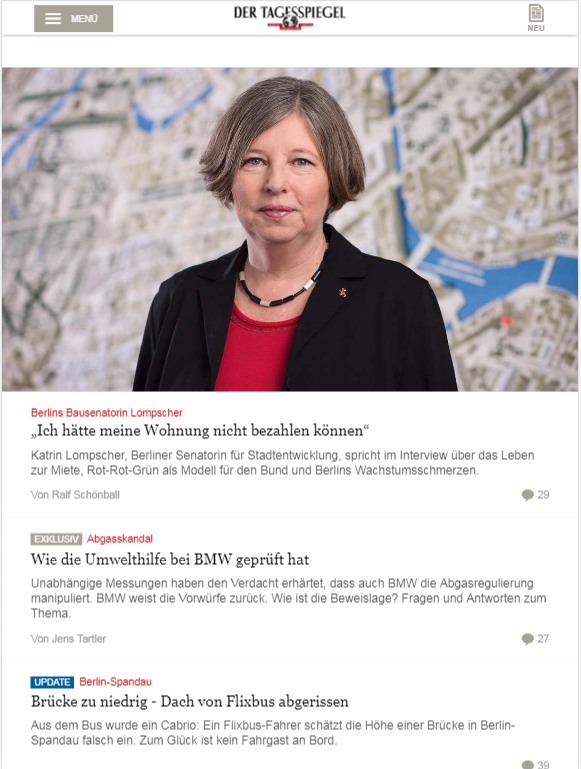 Tagesspiegel.de » Urban Media Tagesspiegel.de » Urban Media