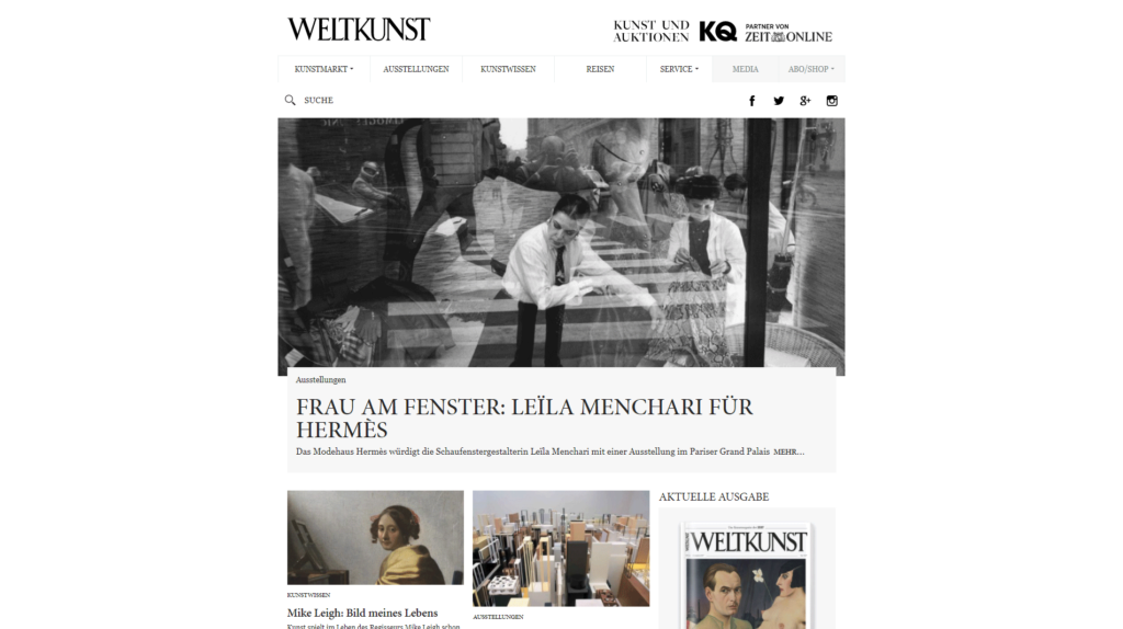 Weltkunst.de » Urban Media Weltkunst.de » Urban Media