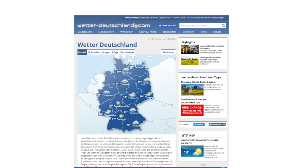 wetter-deutschland.com » Urban Media wetter-deutschland.com » Urban Media