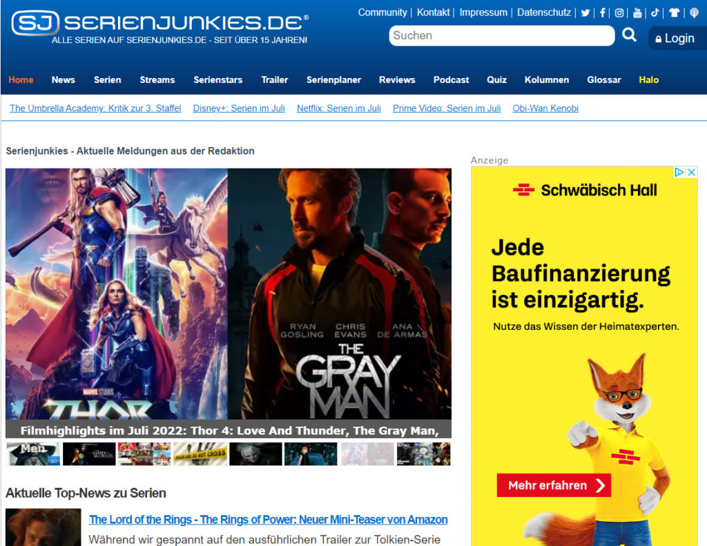 serienjunkies.de » Urban Media serienjunkies.de » Urban Media