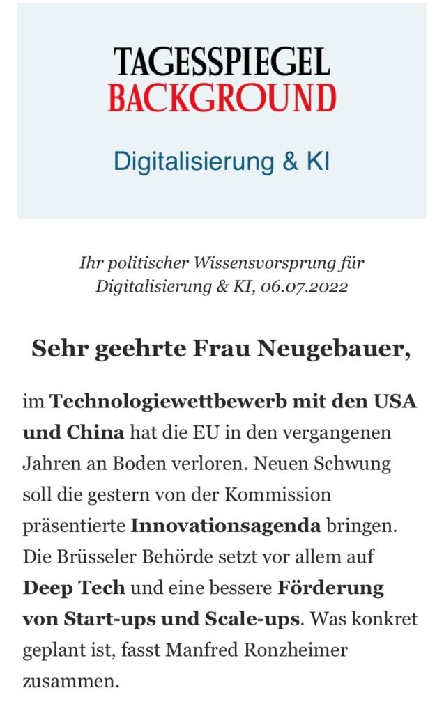 Tagesspiegel Background » Urban Media