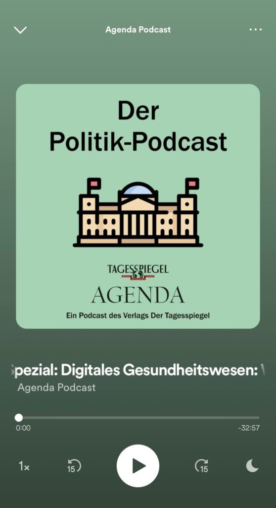 Agenda – der Politik Podcast des Tagesspiegel » Urban Media